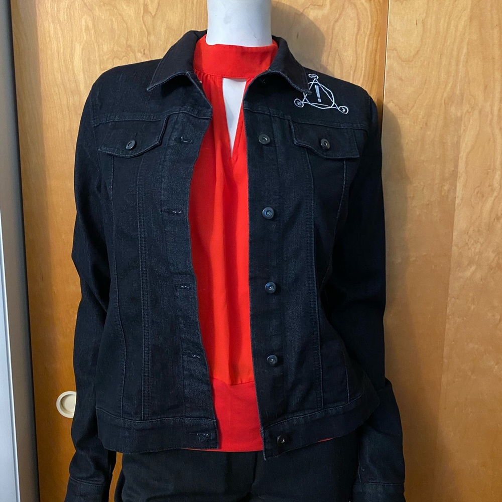 PANIC! AT THE DISCO Black Denim Jacket
